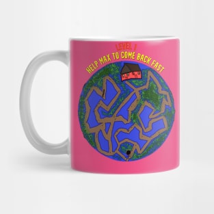 Labyrinth planet: Help Max To come back home fast! Mug